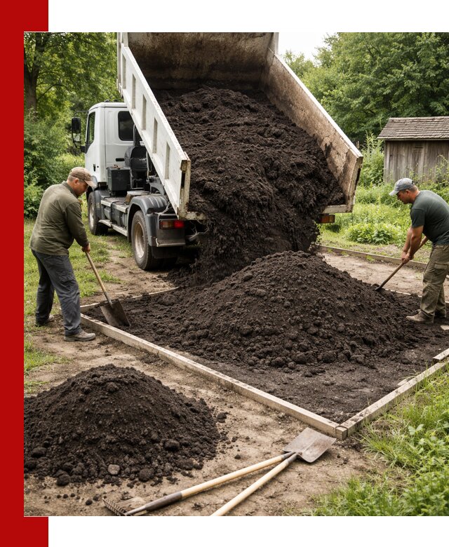 Купить чистый чернозем для огорода с доставкой в Сургуте