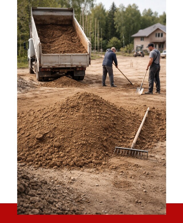 Суглинок для планировки в Сургуте с доставкой от 4293 р. | ПРОНЕРУДСрг