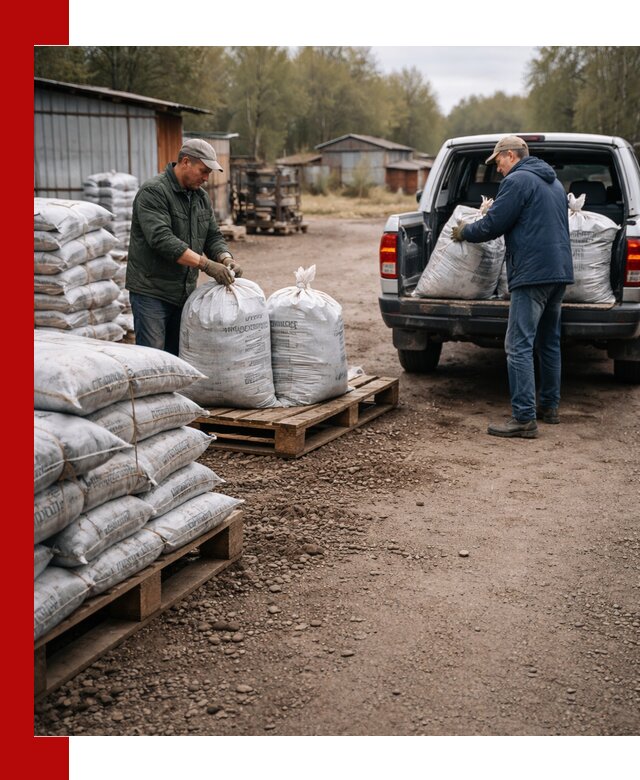 Купить конский навоз в мешках с доставкой в Сургуте