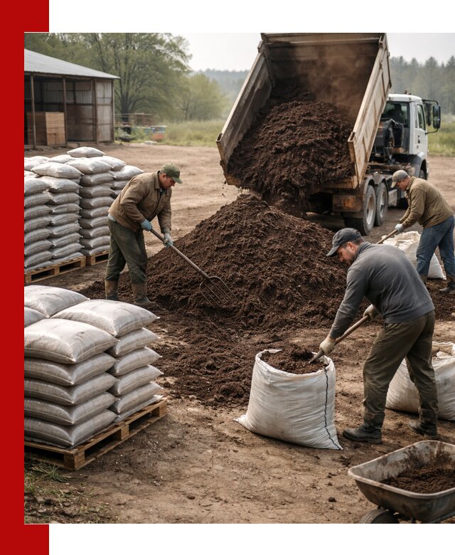 Доставка компоста оптом и в розницу в Сургуте