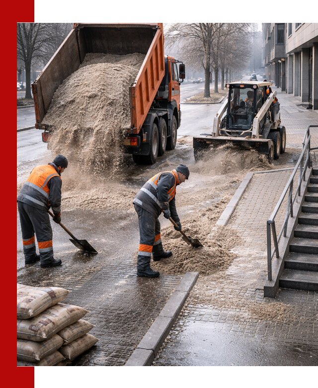 Поставка противогололедных материалов в Сургуте