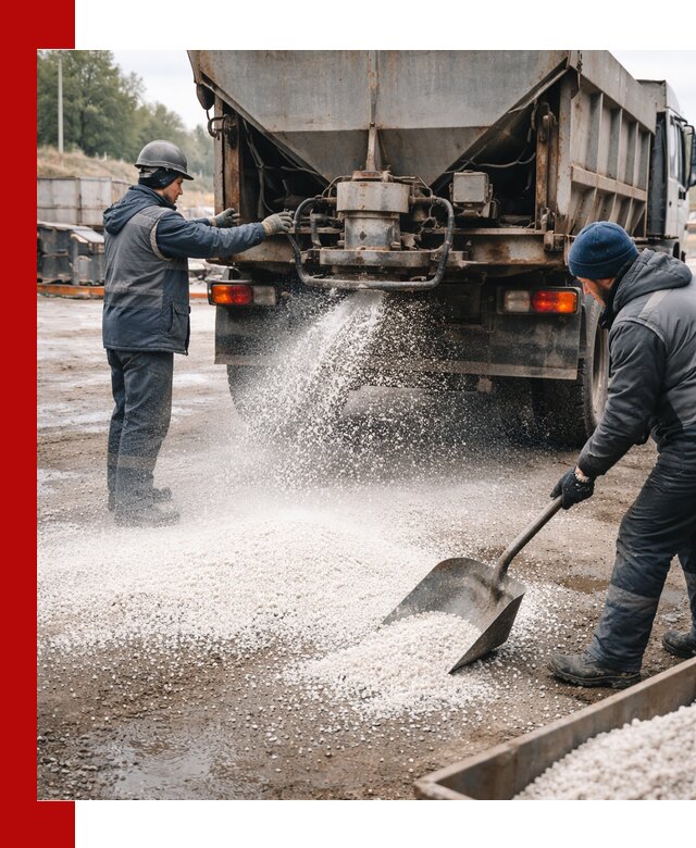 Доставка и продажа хлористого кальция в Сургуте