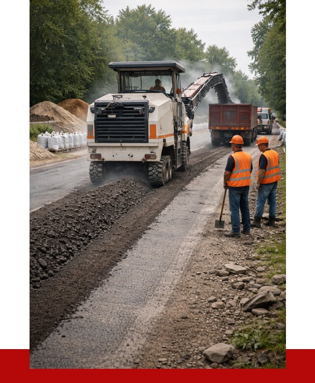 Фрезерованный асфальт в Сургуте от 2249 р./куб. | ПРОНЕРУДСрг