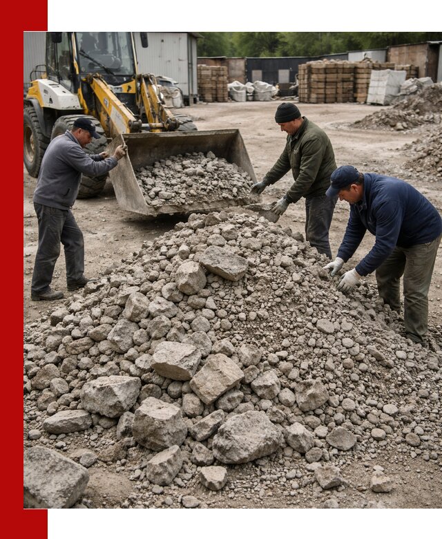 Демонтаж и вывоз бой бетона в Сургуте