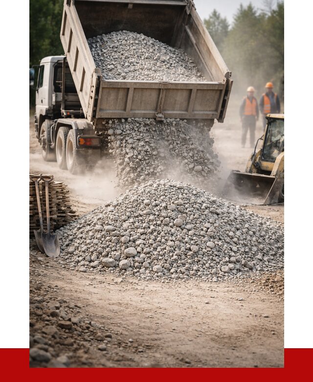 Купить дробленый бетон в Сургуте от 1738 р./куб | ПРОНЕРУДСрг