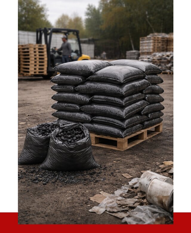 Купить уголь в мешках с доставкой в Сургуте от 7667 р. | ПРОНЕРУДСрг