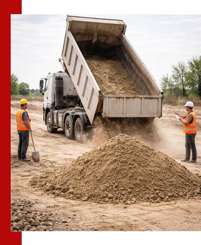 Доставка самосвалом 15 кубов в Сургуте за город и по городу