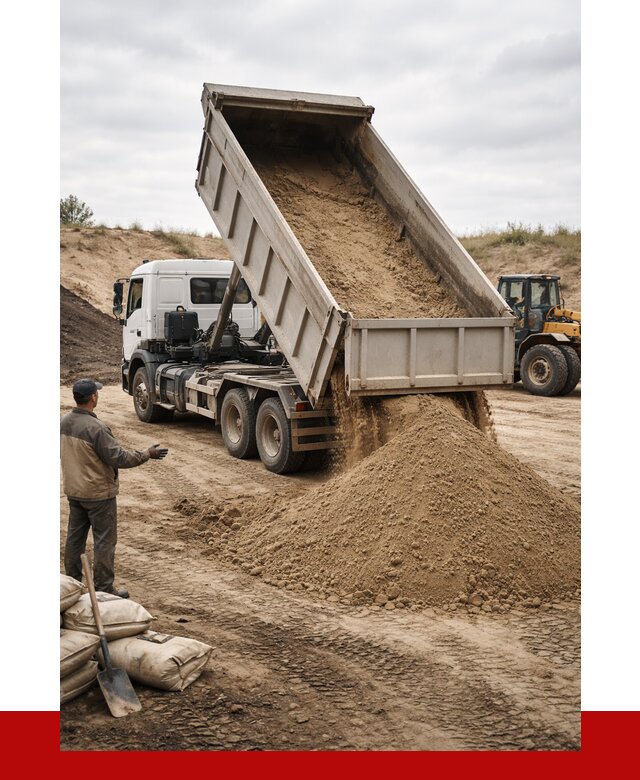 Доставка самосвалом 20 кубов в Сургуте от 7667 р. | ПРОНЕРУДСрг