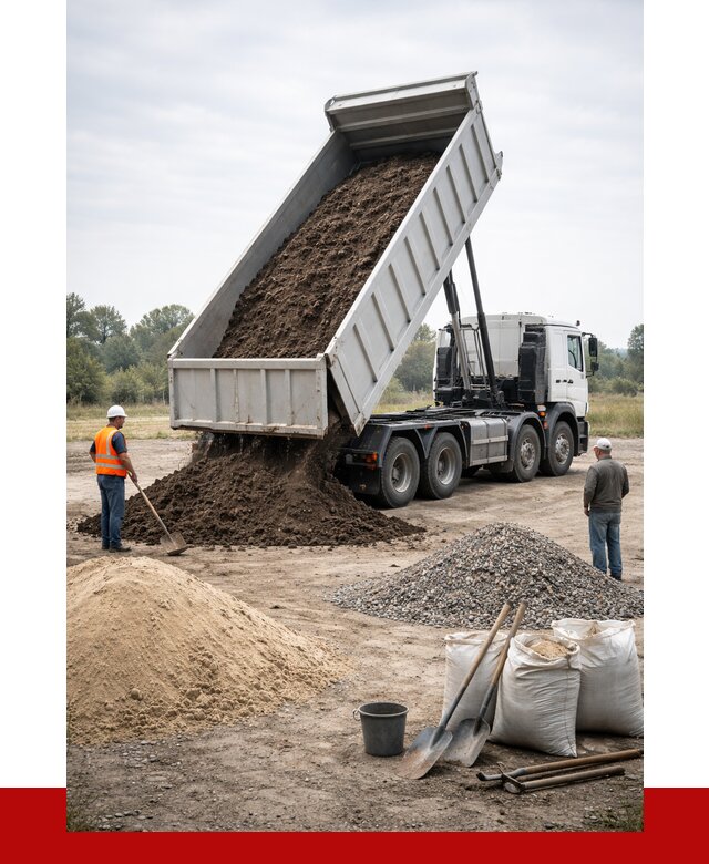 Доставка самосвалом 30 кубов в Сургуте от 8689 р. | ПРОНЕРУДСрг