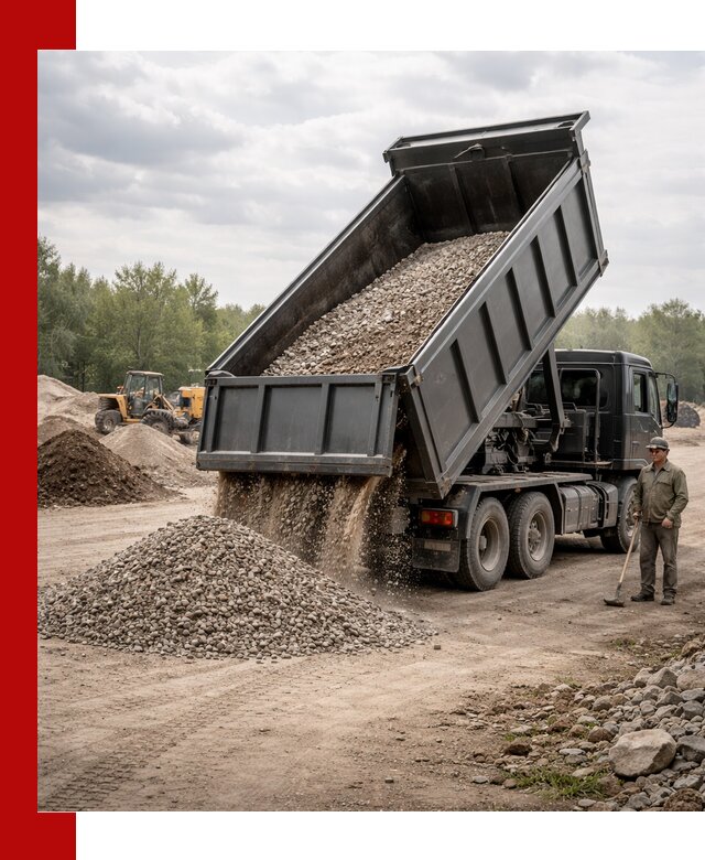 Доставка самосвалом 30 м3 по выгодным ценам в Сургуте