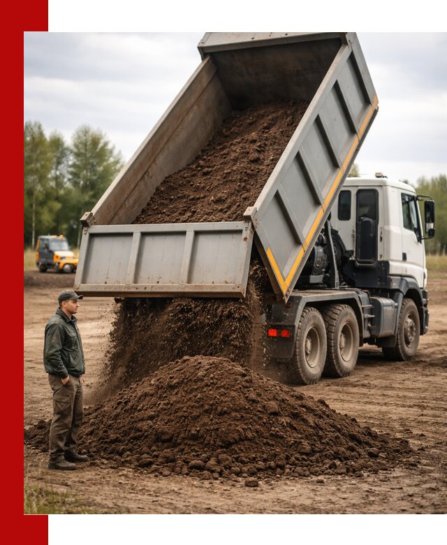Аренда самосвала с водителем в Сургуте для сыпучих грузов и навоза