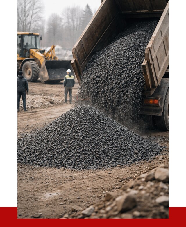 Асфальтовая крошка в Сургуте с доставкой от 1840 р. | ПРОНЕРУДСрг